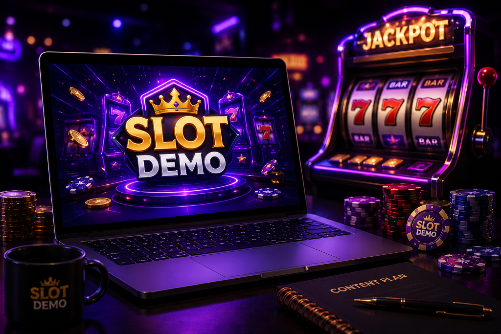 Ilustrasi pekerjaan penulis SlotDemo